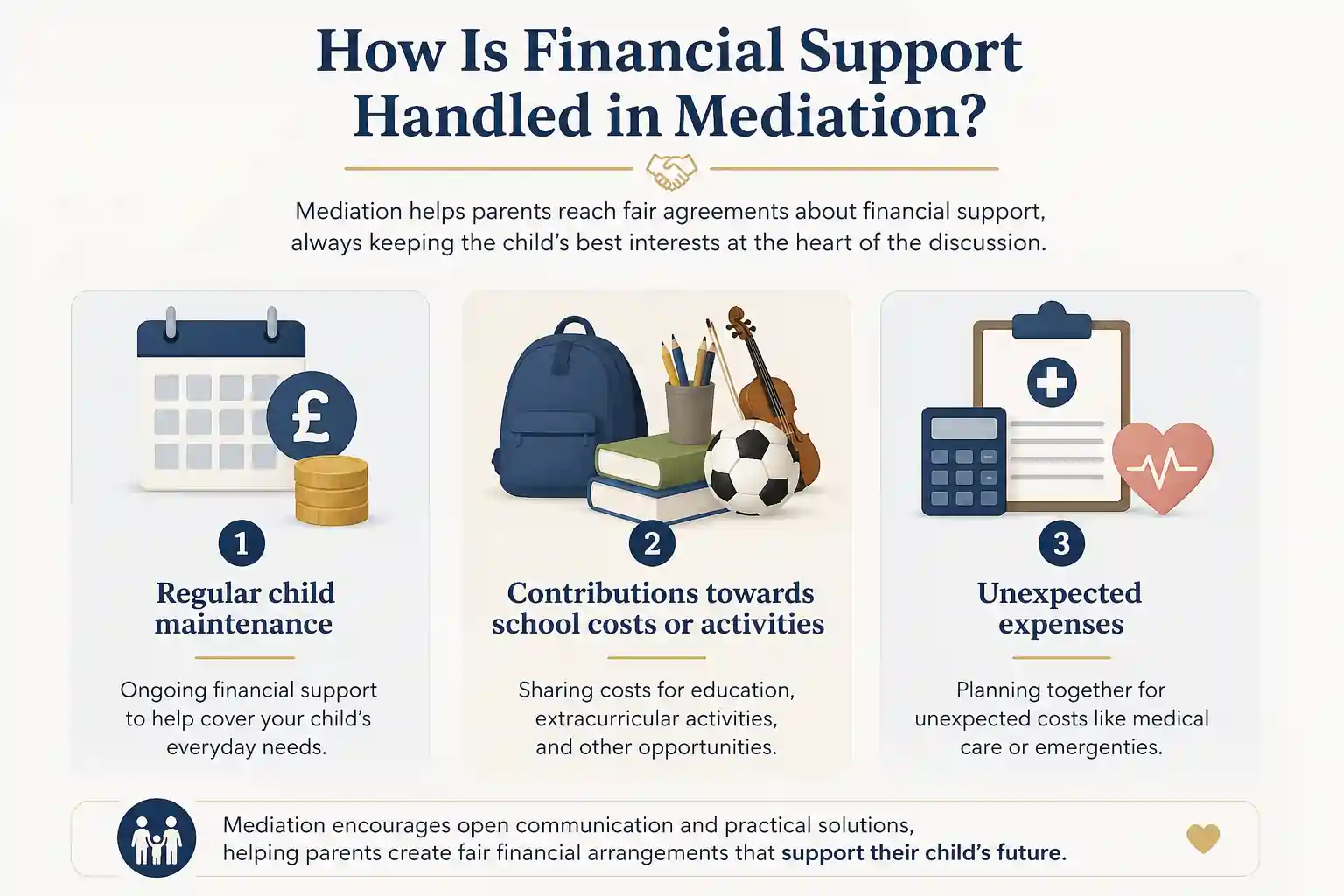 How Is Financial Support Handled in Mediation Bridgend